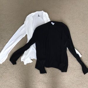 2 Old Navy Cardigans (B&W)